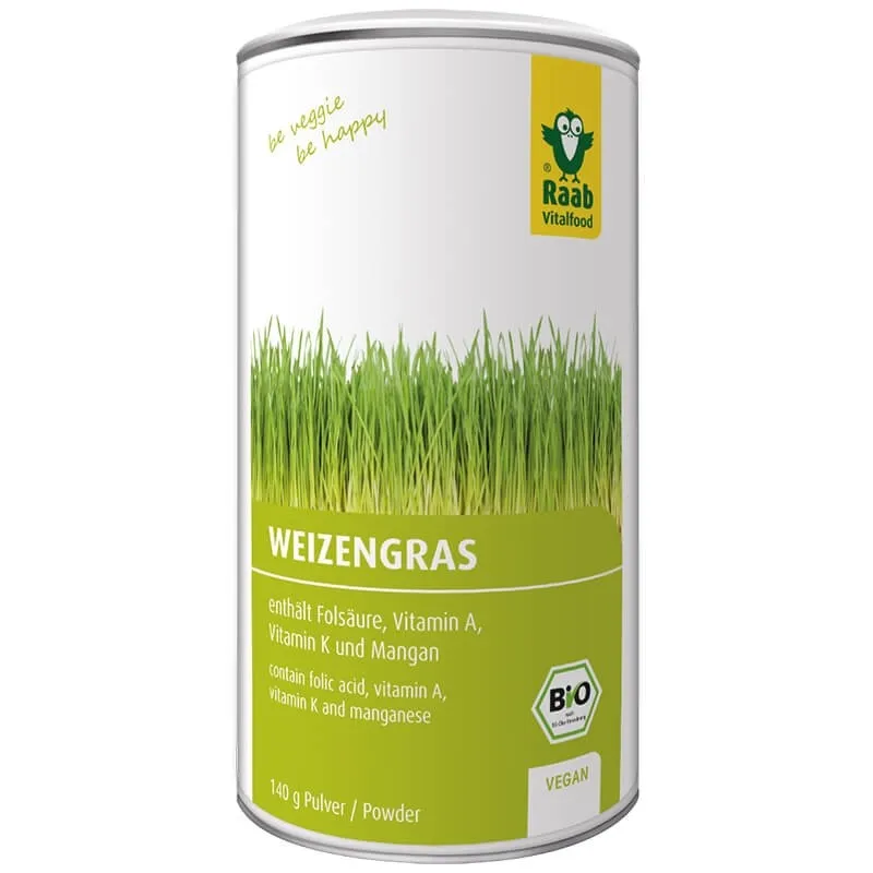 Raab Bio Weizengraspulver (140g)