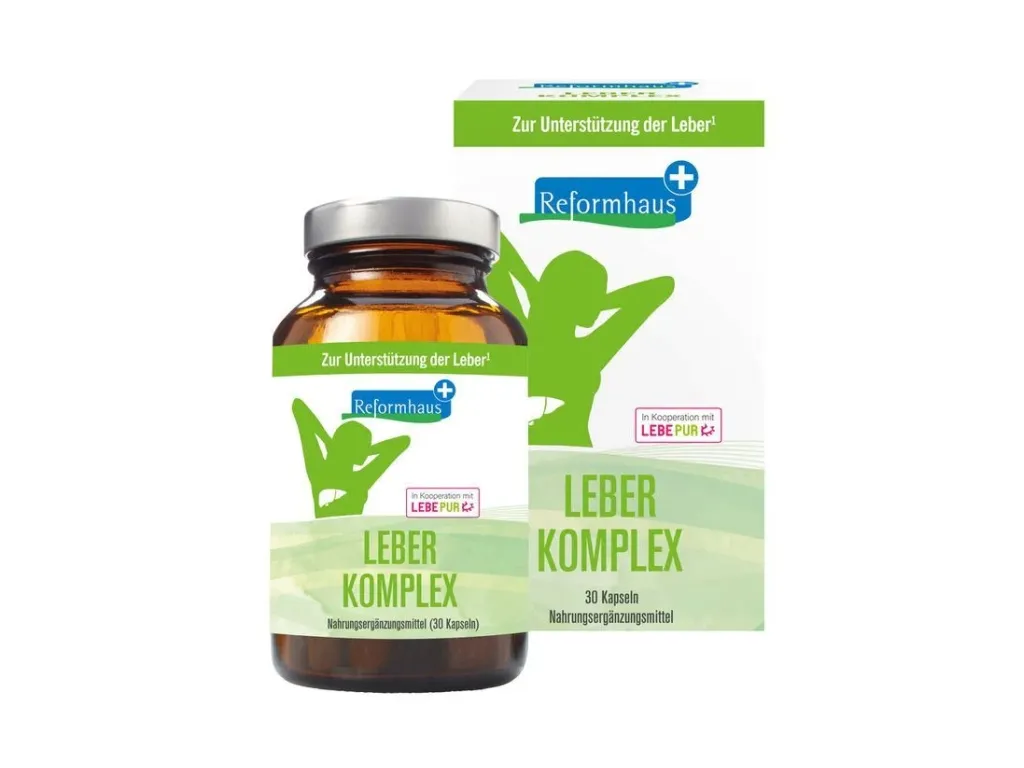 Reformhaus Plus – Leber-Komplex (30 Kapseln)