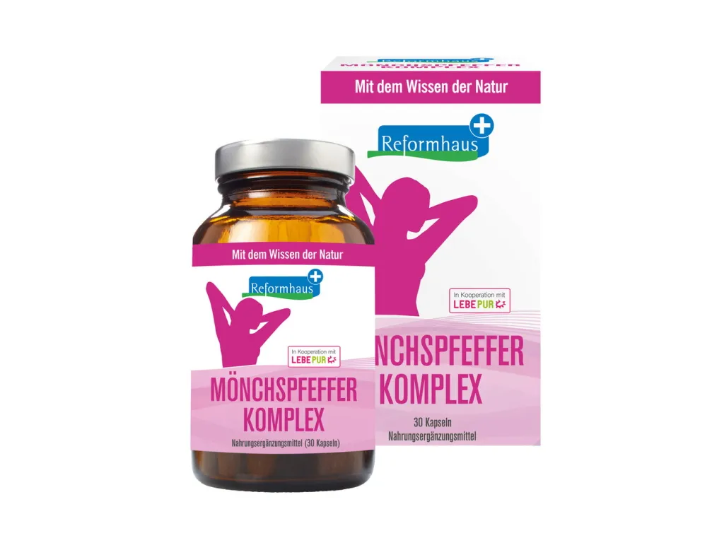 Reformhaus Plus – Mönchspfeffer-Komplex (30 Kapseln)