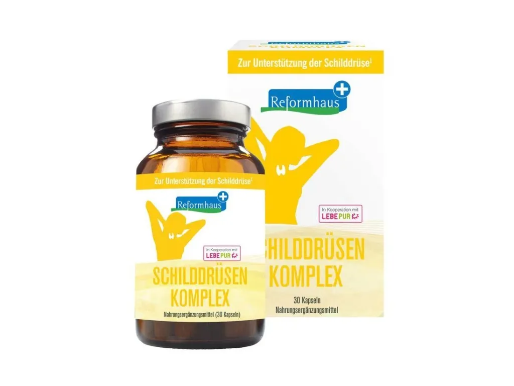 Reformhaus Plus – Schilddrüsen-Komplex (30 Kapseln)