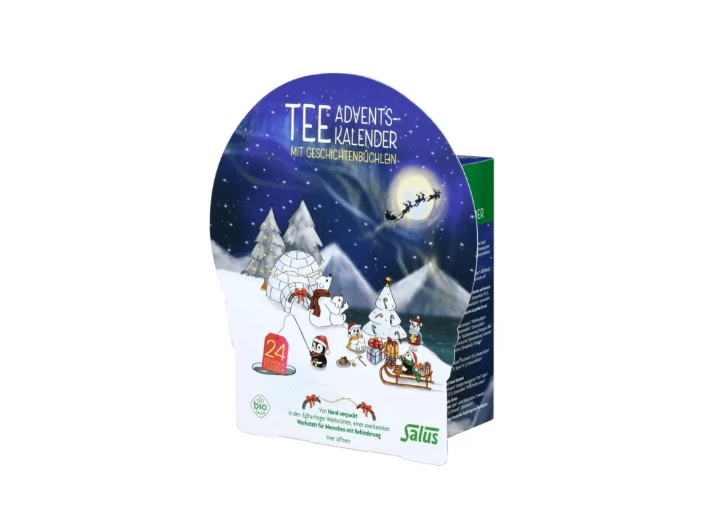 Salus Tee Adventskalender bio mit Geschichtenbüchlein