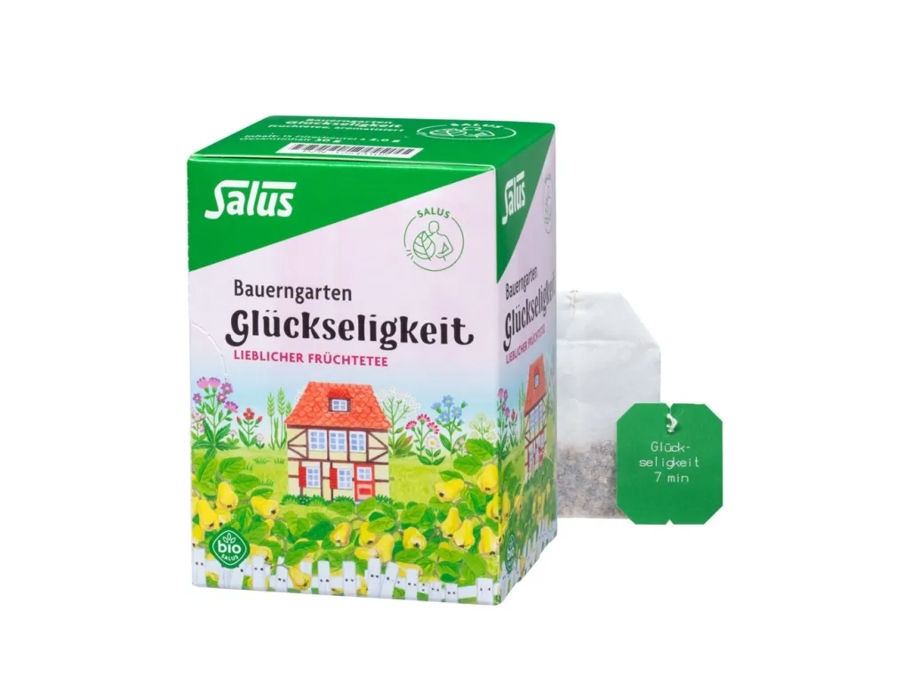 Salus Bauerngarten Glückseligkeit Früchtetee bio (15 Filterbeutel)