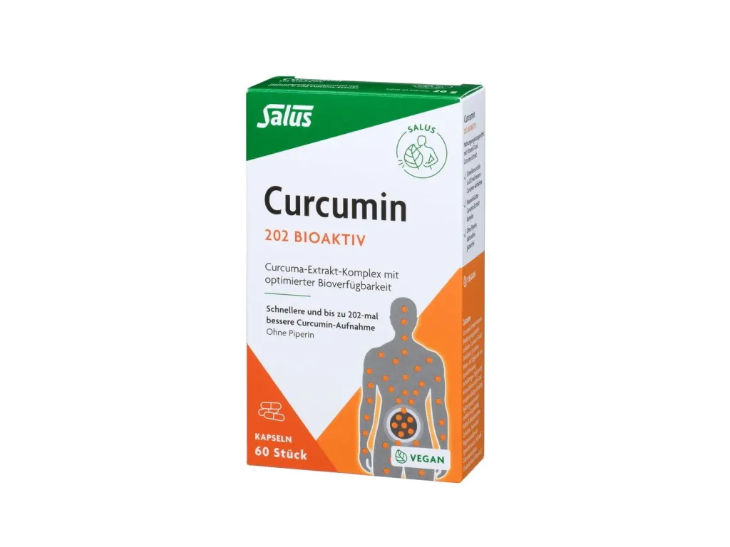 Salus Curcumin 202 Bioaktiv Kapseln (60 Stück)
