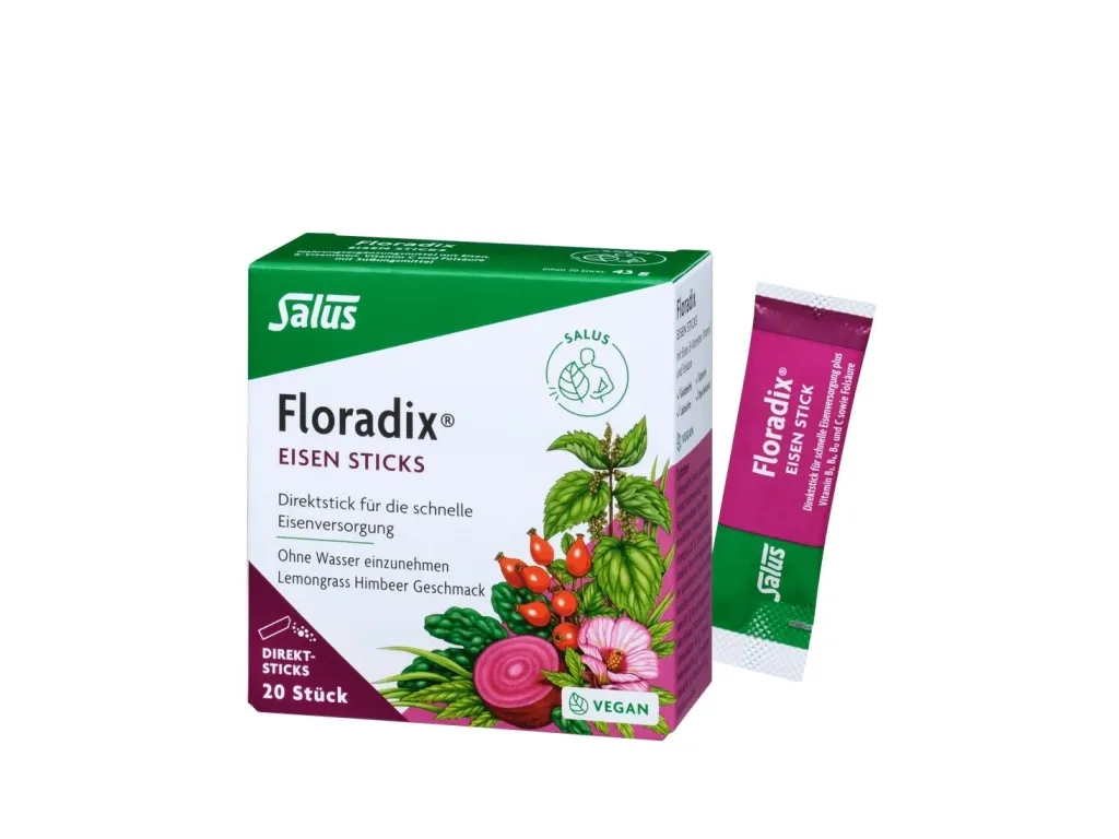 Salus Floradix Eisen Sticks (20 Stück)