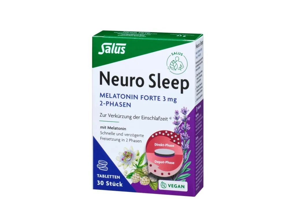 Salus Neuro Sleep Melatonin Forte 3 mg 2-Phasen Tabletten