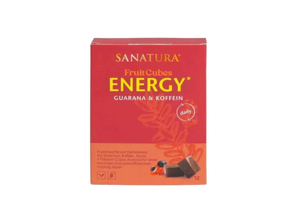 Sanatura FruitCubes Energy* (12 Stück)