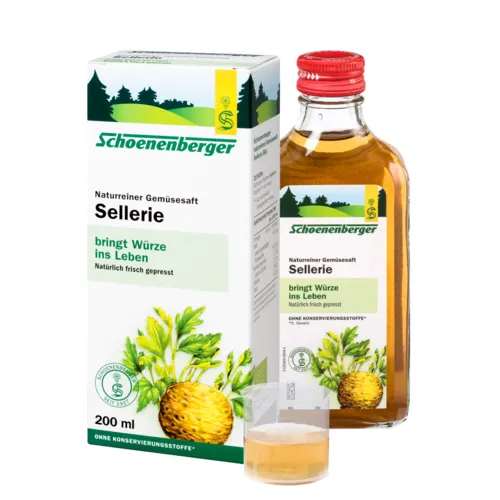 Schoenenberger Gemüsesaft Sellerie bio (200ml)