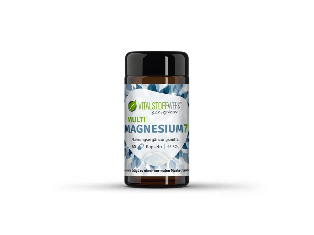 Vitalstoffwerk Multi-Magnesium 7 Kapseln (60 Stück)