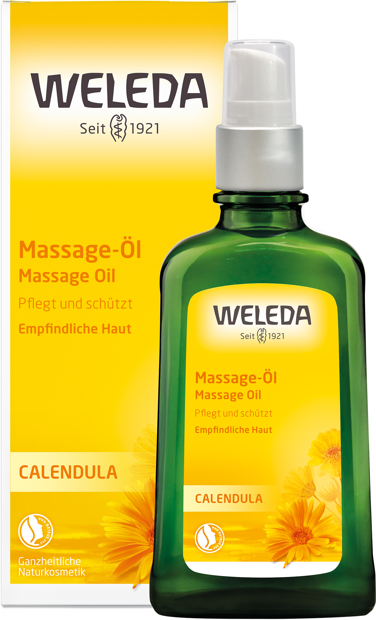 Calendula Massage-Öl Weleda 100 ml