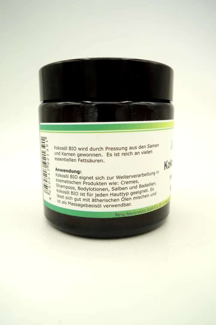 Kokosöl kaltgepresst Bio 100ml – Bild 2