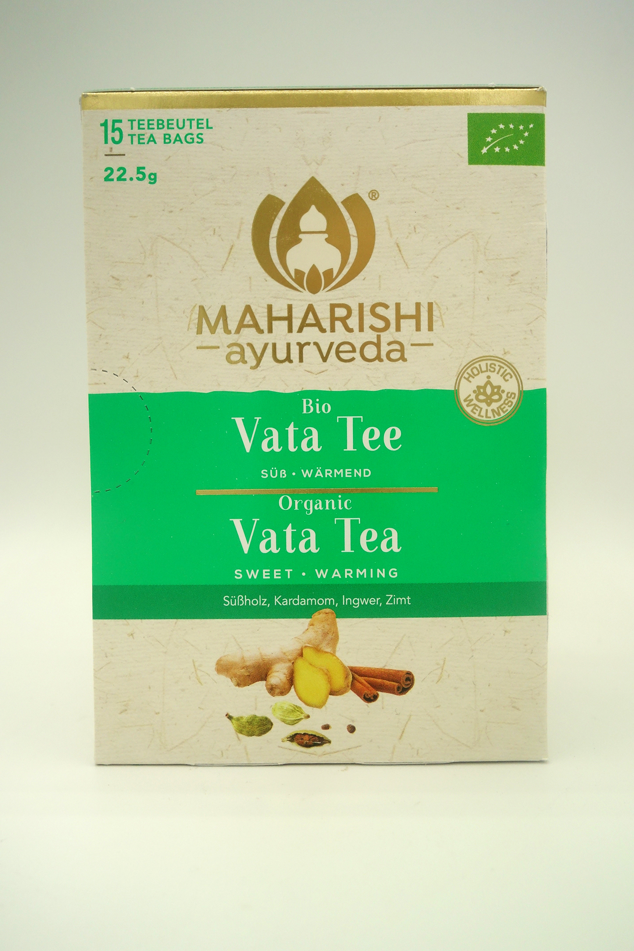 Vata-Tee im Teebeutel 15 Beutel Bio, kbA