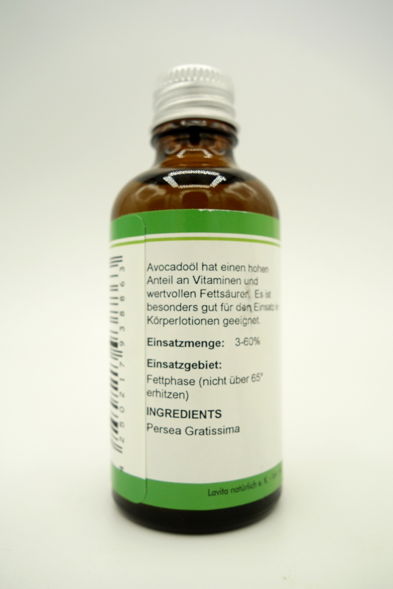 Avocadoöl kaltgepresst Bio 50ml – Bild 2