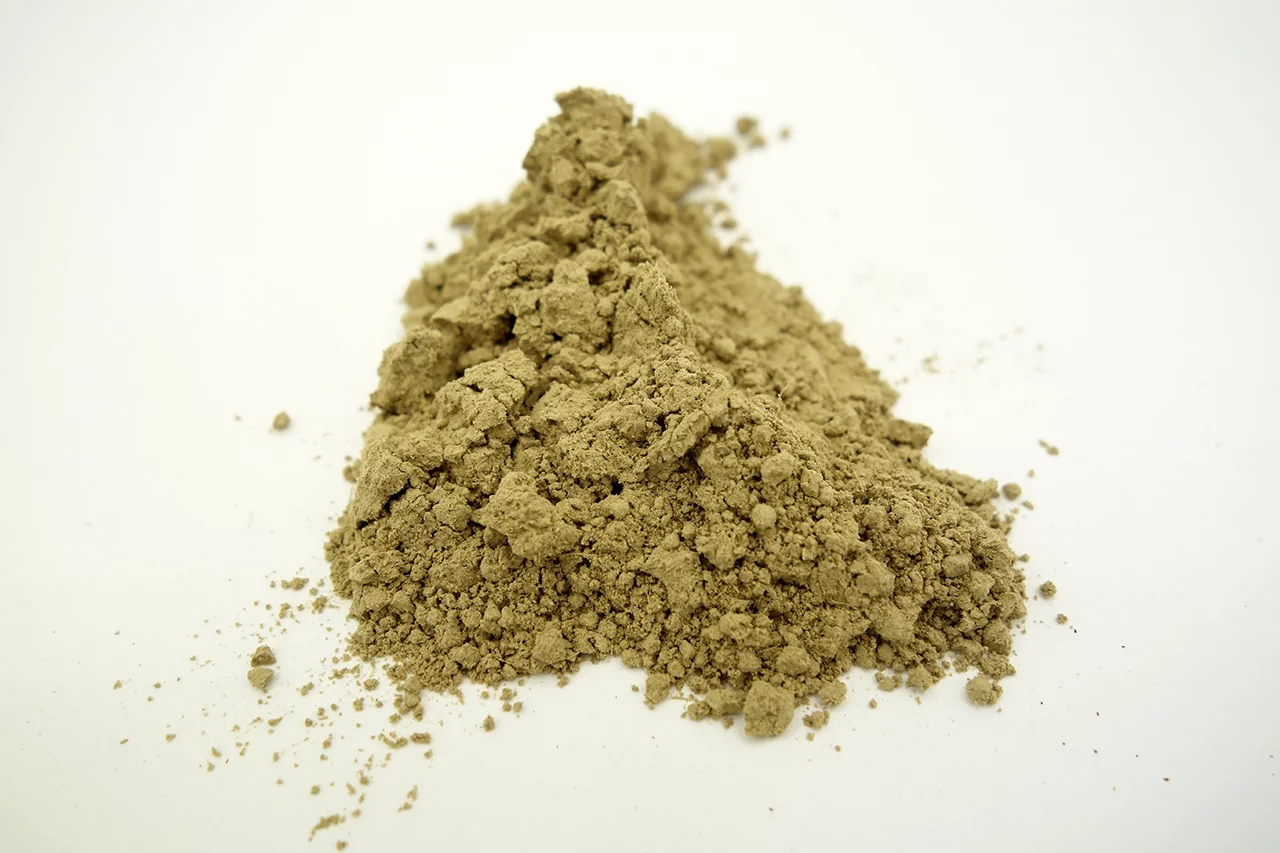 Wassernabelkraut / Tigerkraut (Gotu Kola) gemahlen und getrocknet