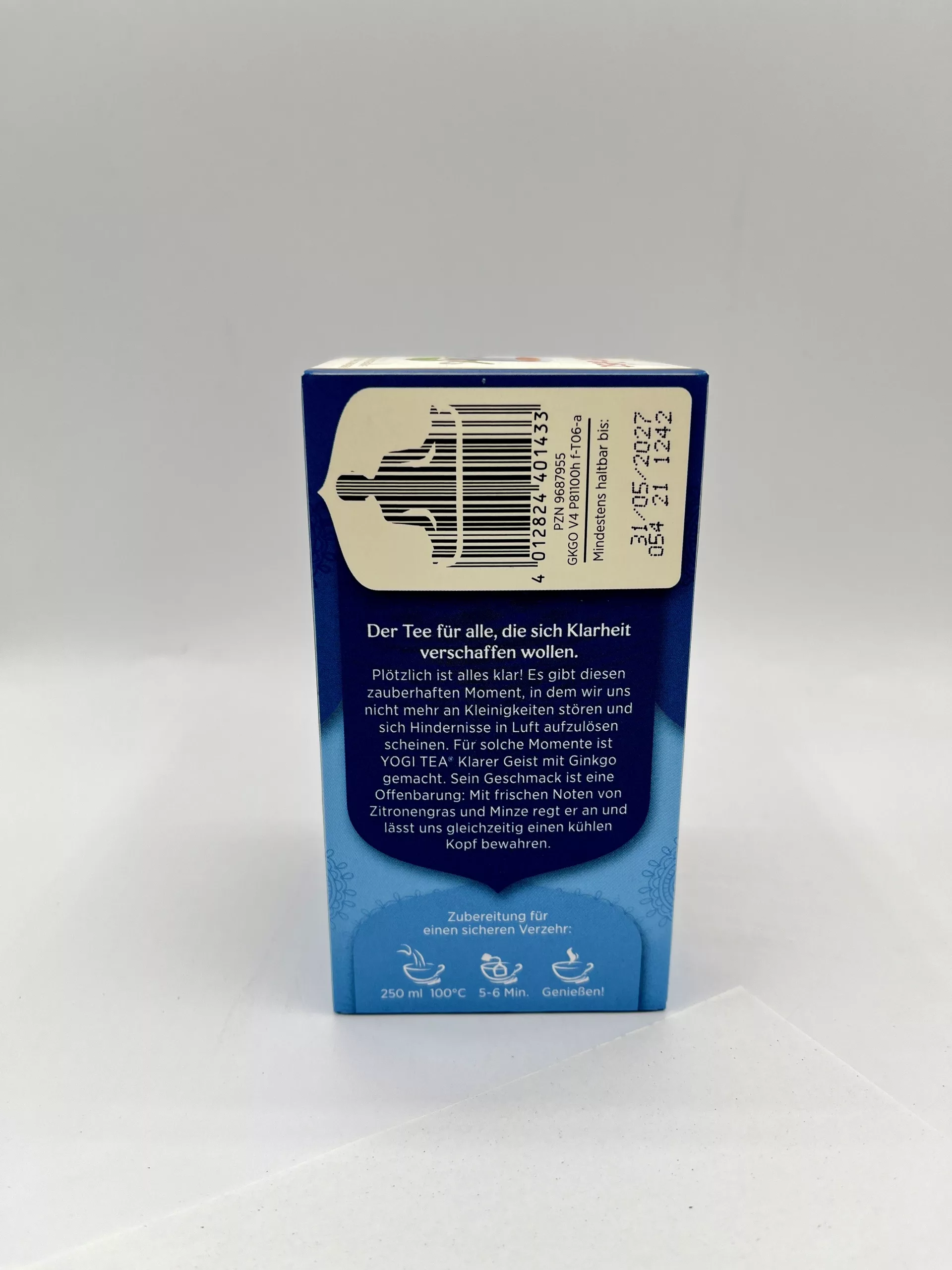 Yogi-Tea Klarer Geist 17 Teebeutel Bio, kbA – Bild 2