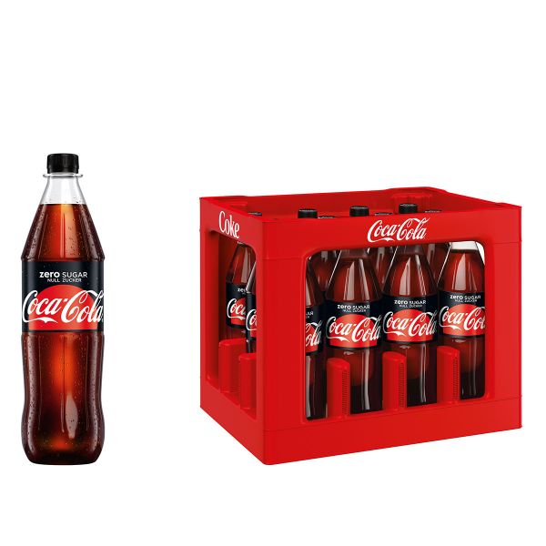 Coca-Cola Zero Sugar 12/1,0L PET