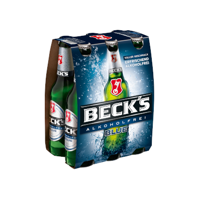 Beck’s Blue Alkoholfrei Träger 6/0,33L