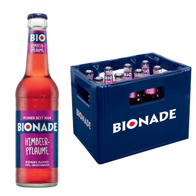 Bionade Himbeer-Pflaume 12/0,33L