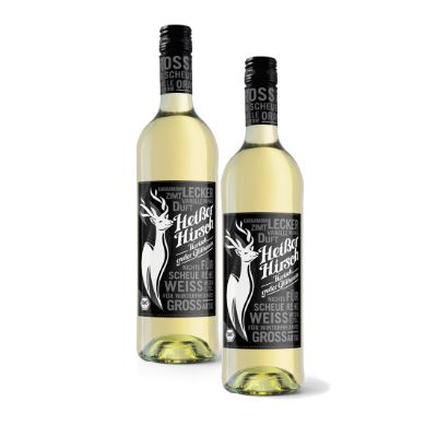 Heisser Hirsch Glühwein weiß 0,75L