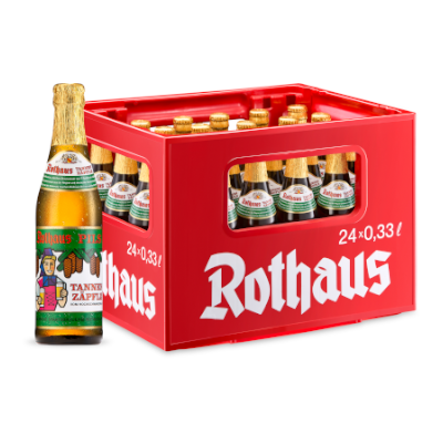 Rothaus Pils Tannenzäpfle 24/0,33L