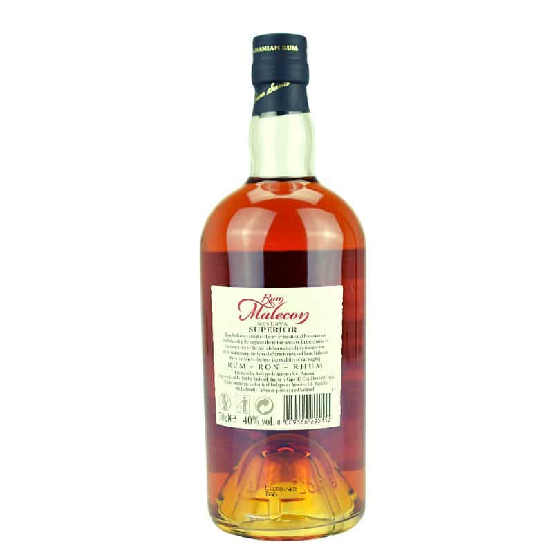 Rum Malecon Superior 12 Jahre – Bild 2