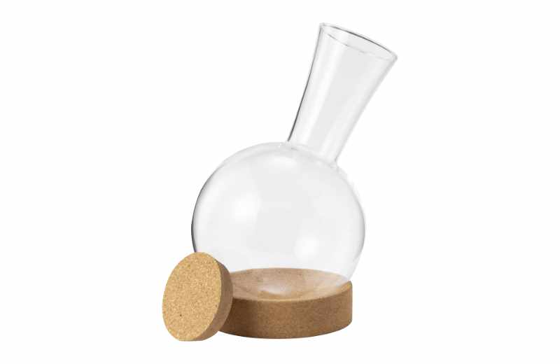 Weinkaraffe aus Borosilikatglas