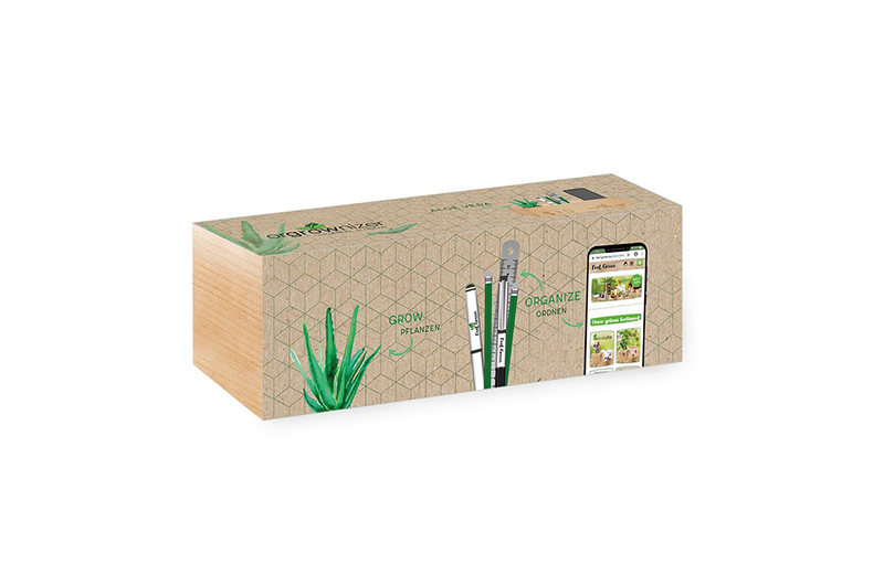 Tisch-Organizer mit Pflanze – OrGROWnizer – Bild 2