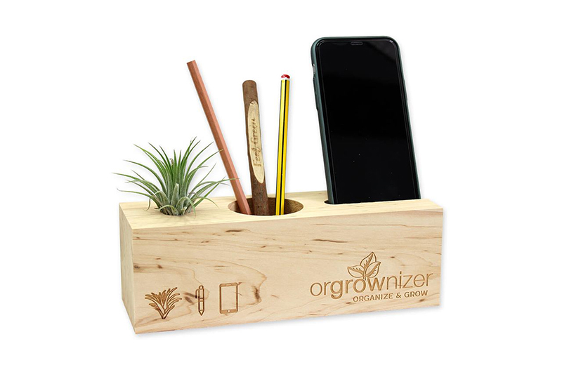 Tisch-Organizer mit Pflanze – OrGROWnizer – Bild 3