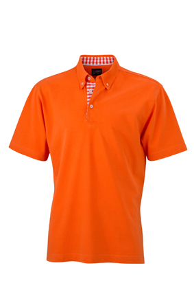 Mens Plain Polo James & Nicholson – Bild 4
