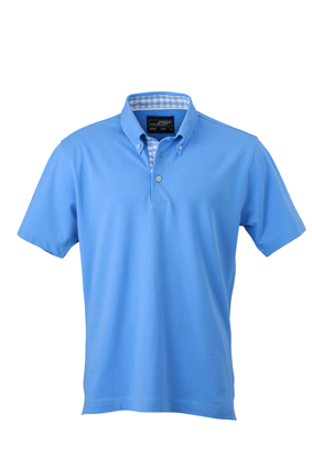 Mens Plain Polo James & Nicholson – Bild 6