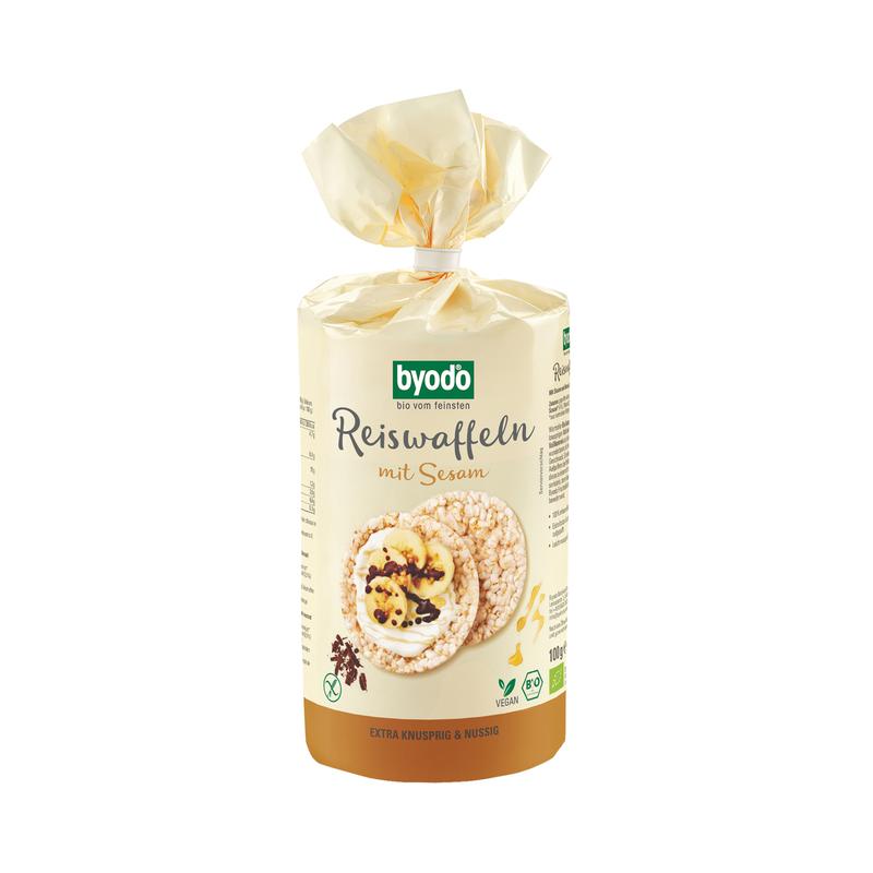 Byodo Reiswaffeln mit Sesam 6 Stück zu 100 g