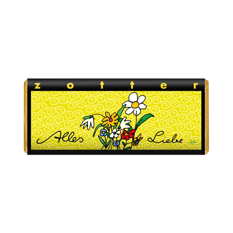 Zotter Schokolade Alles Liebe 10 Stück zu 70 g