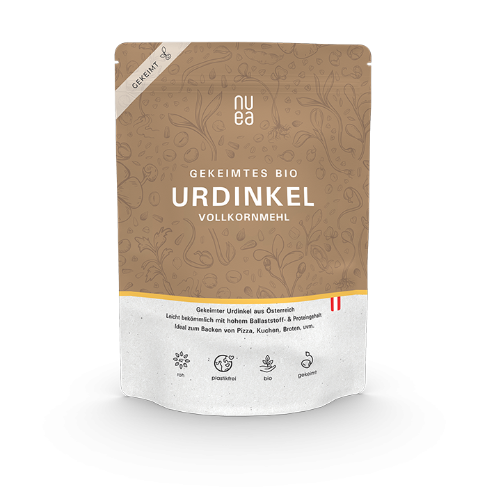 NUEA Gekeimtes Bio Urdinkel Vollkornmehl 500 g – Bild 2