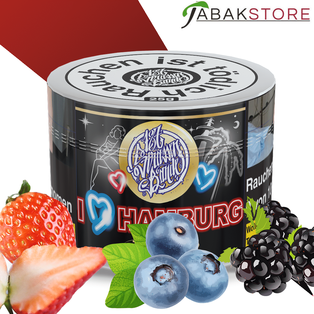 187 Shisha Tabak | i Love Hamburg | 25g | 4,00 Euro