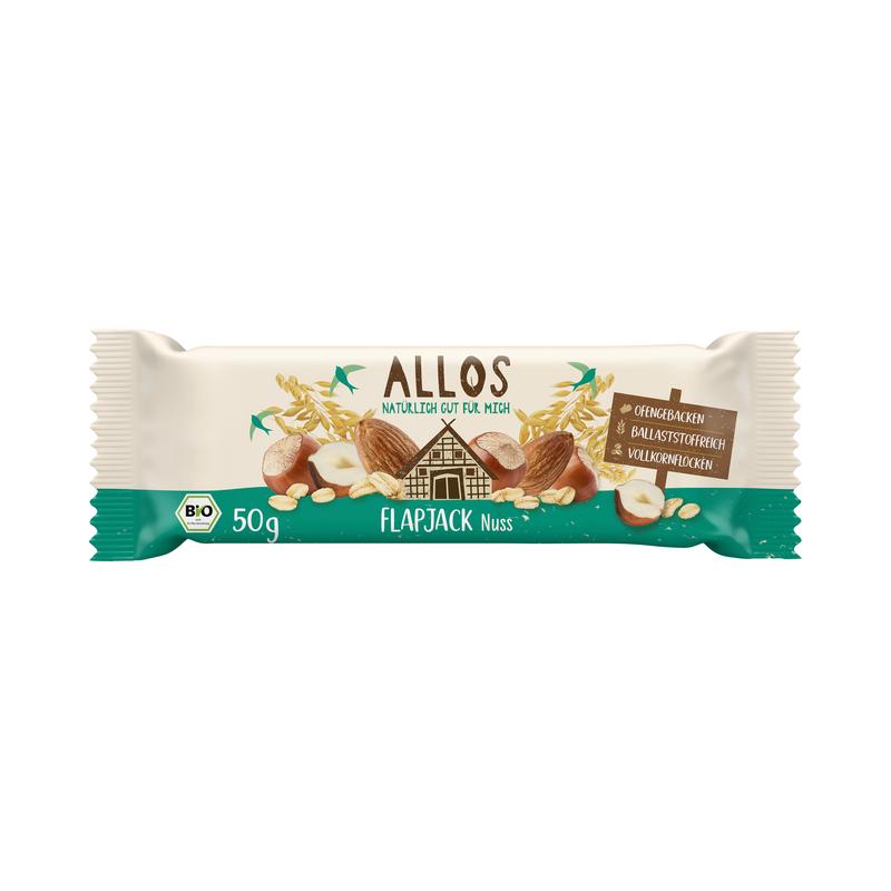 Allos Flapjack Nuss 16 Stück zu 50 g