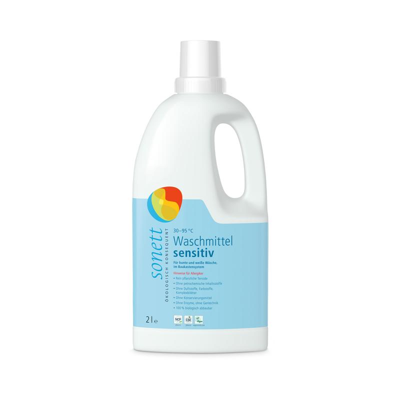 Sonett – Waschmittel sensitiv 6 Stück zu 2 l