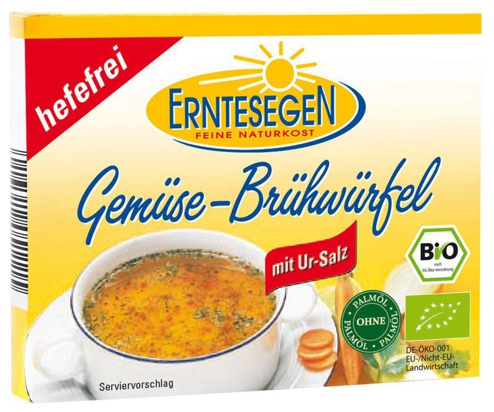 Erntesegen Gemüse Brühwürfel hefefrei 15 Stück zu 66 g