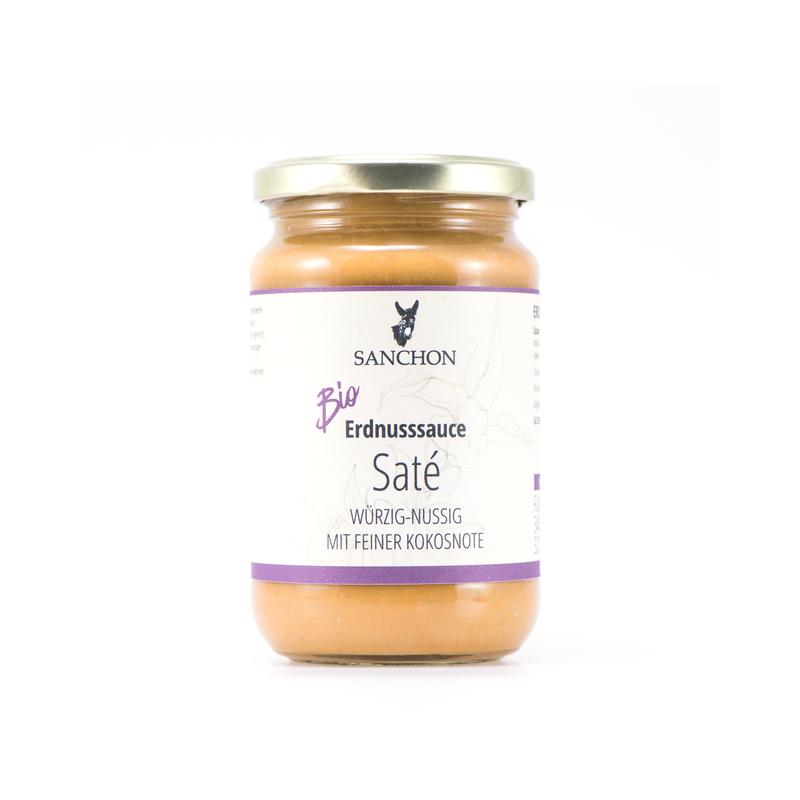 Sanchon – Erdnusssauce Saté 6 Stück zu 350 ml