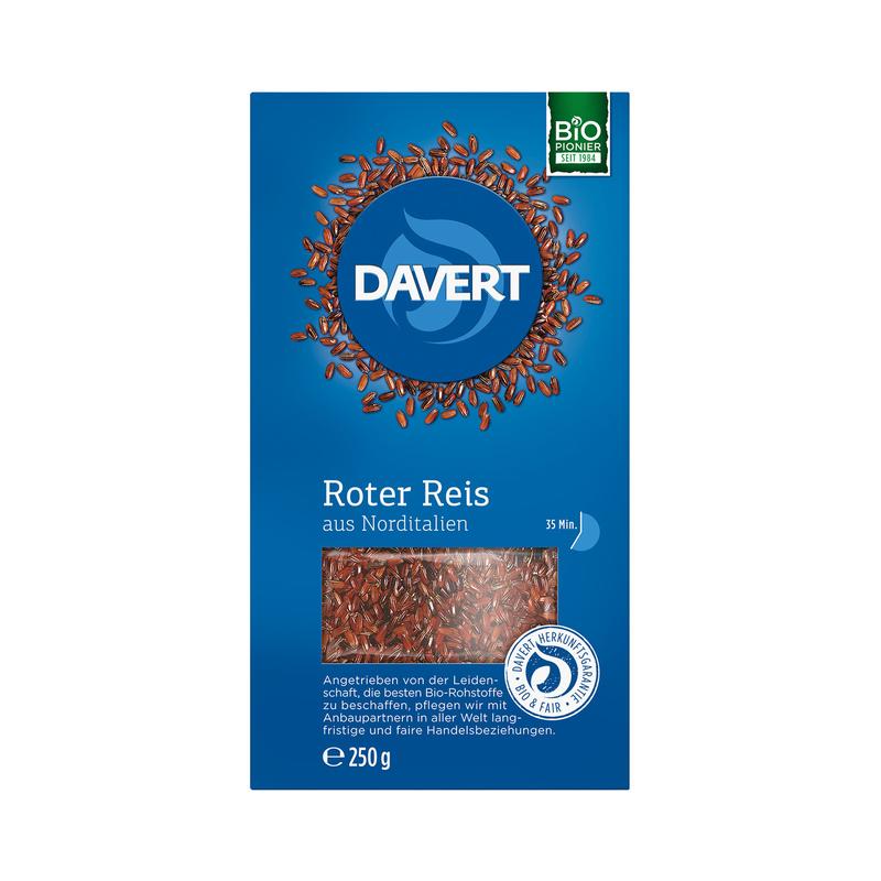Davert Roter Reis 8 Stück zu 250 g