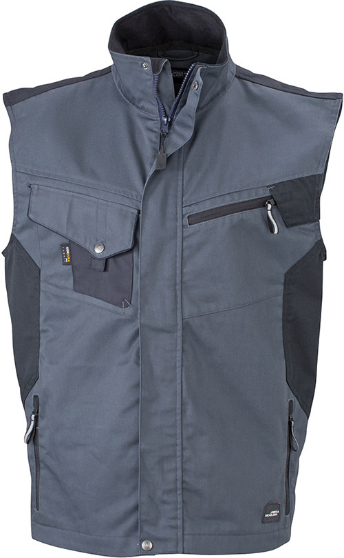 James & Nicholson Wendebodywarmer Workwear – Bild 2