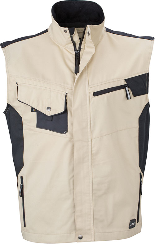 James & Nicholson Wendebodywarmer Workwear – Bild 8