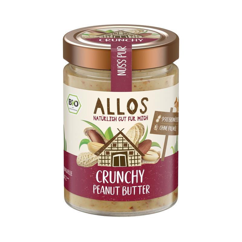 Allos Peanut Butter Crunchy 6 Stück zu 310 g – Bild 2