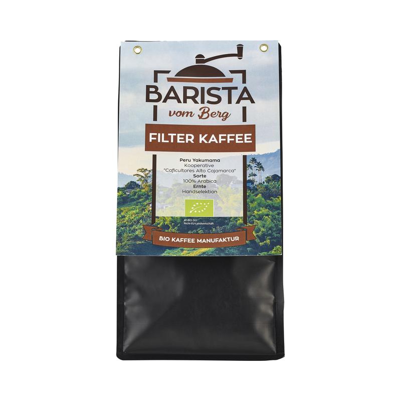 Barista vom Berg Filter Kaffee Peru Yakumama 500 g – Bild 2