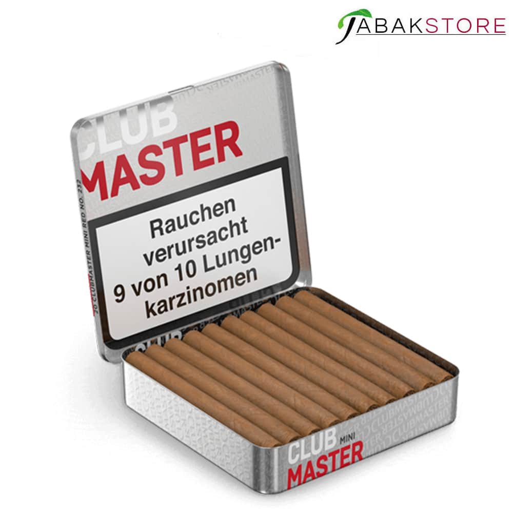 Clubmaster Mini Red 5,82 Euro | 20 Zigarillos – Bild 2