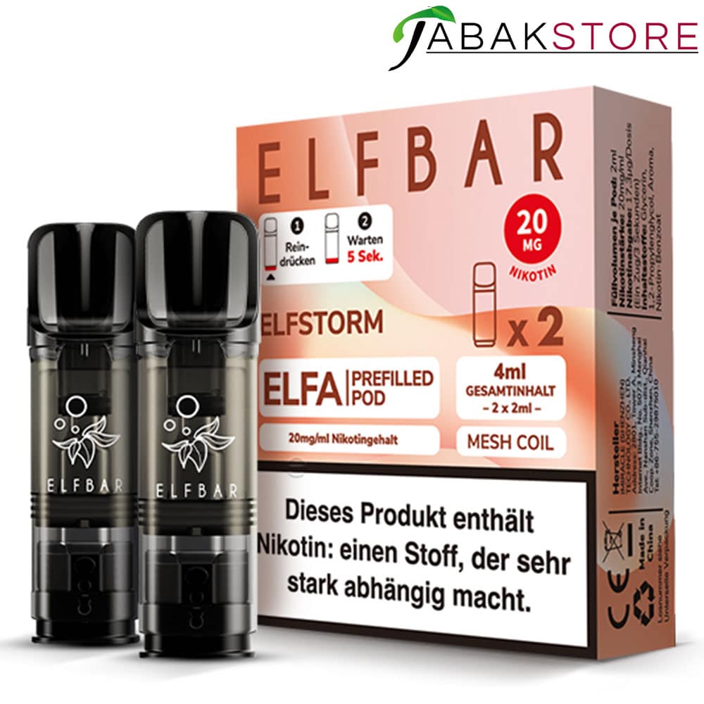 ELFA | Elfstorm | Liquid Pod | 20mg | 2er Pack