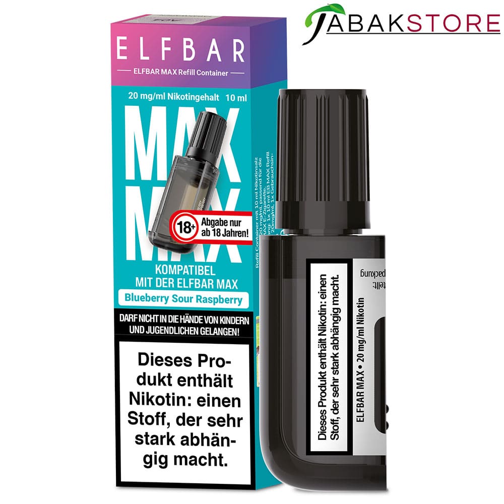 Elfbar Max 6000 Pods – Blueberry Sour Raspberry | 20mg