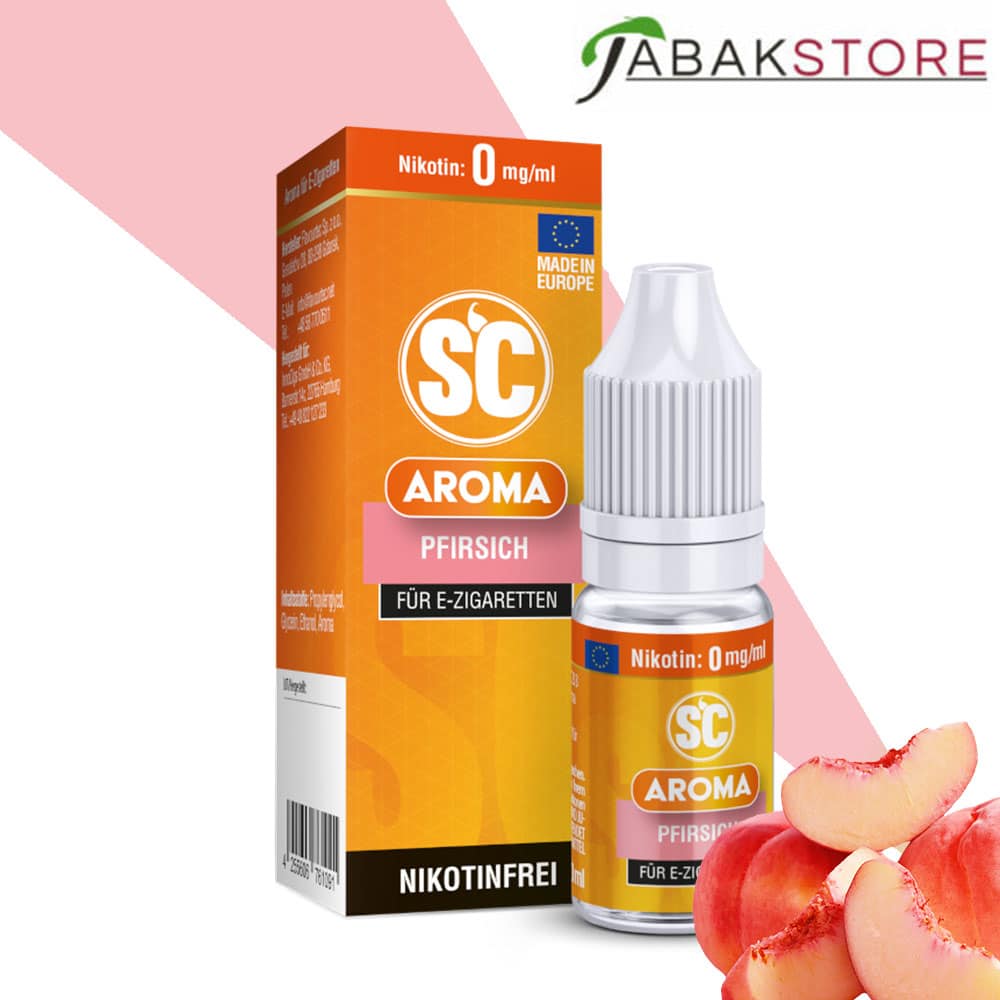SC – Aroma – Pfirsich – 10ml – 0mg