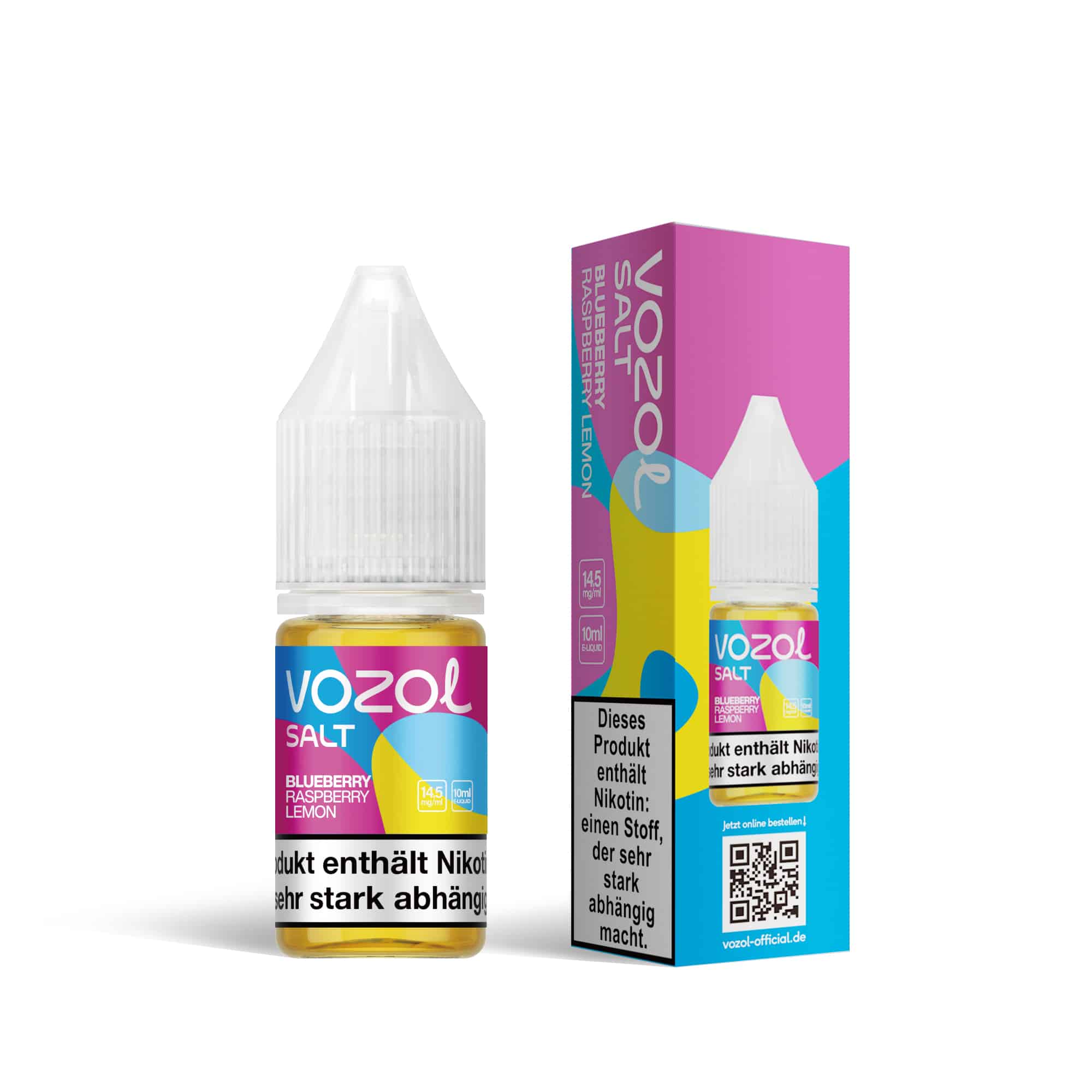 Vozol | 10ml Liquid | Blueberry Raspberry Lemon | 14,5mg