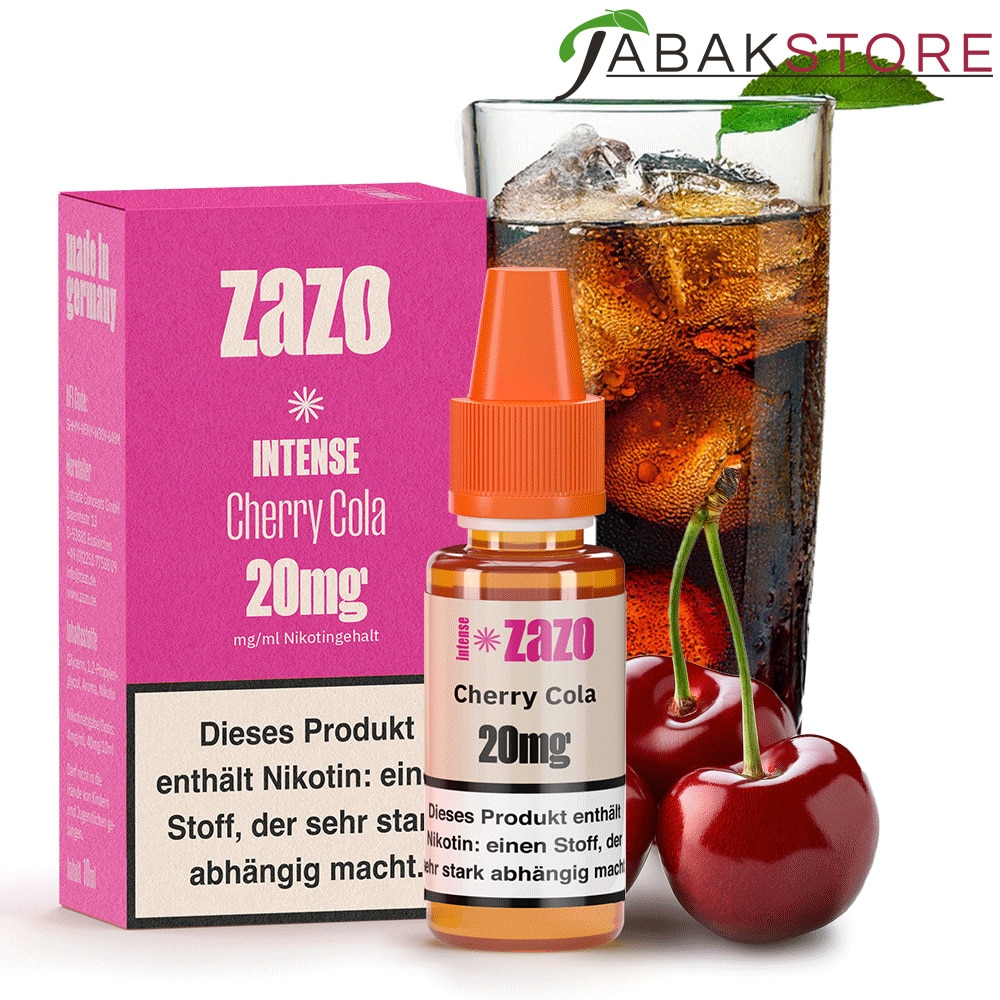 ZAZO Intense – Cherry Cola – Liquid 10ml – 20 mg/ml