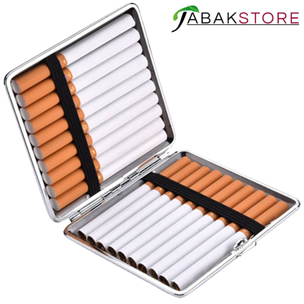 Champ Zigarettenetui | Schwarz – Blau | Platz für bis zu 20 Zig. – Bild 3