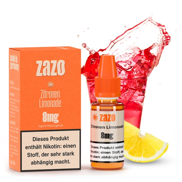 ZAZO Neo – Zitronen Limonade – Liquid 10ml – 8 mg/ml